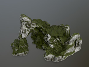 rock gate Model 3D