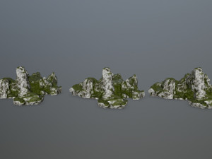 rock gate Model 3D