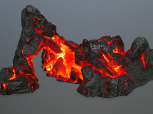 rock gate 3D Model