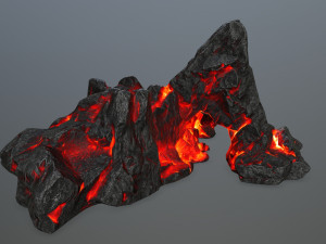 rock gate 3D Model