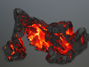 rock gate 3D Model
