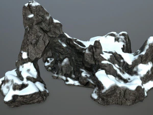 skalna brama Model 3D