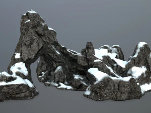 rock gate 3D Model
