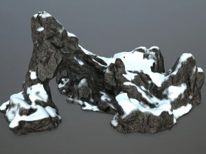 rock gate 3D Model