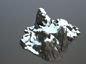 rock gate Model 3D