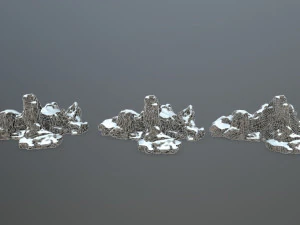 rock gate 3D Model