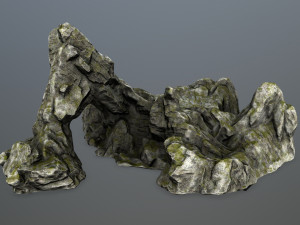 rock gate Modèle 3D