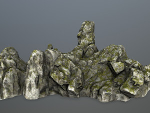rock gate Modèle 3D