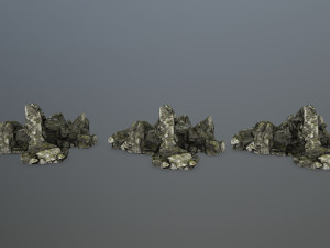 rock gate Modèle 3D