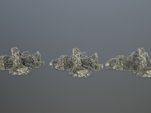 rock gate Modèle 3D