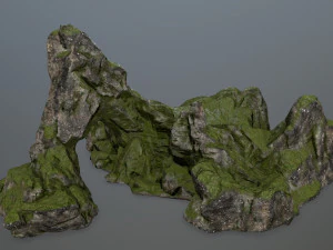 rock gate 3D Model