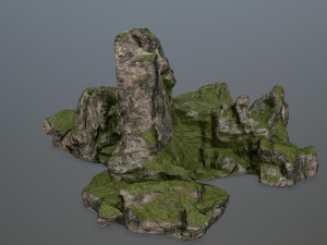 rock gate Modelo 3D