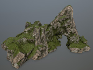 rock gate Modelo 3D