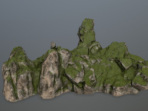 rock gate Modelo 3D