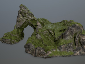rock gate Modelo 3D