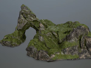 rock gate 3D Model