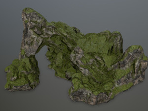 rock gate Modelo 3D