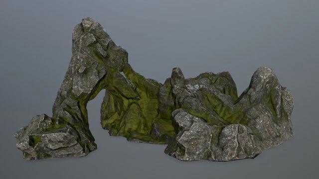 kaya kapısı 3D Model .c4d .max .obj .3ds .fbx .stl .blend 