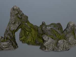 rock gate 3D मॉडल