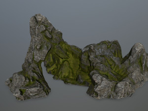 rock gate 3D 模型