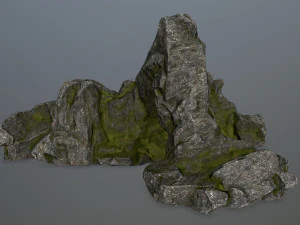 kaya kapısı 3D Model