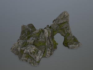 rock gate 3D 模型