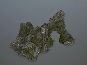 kaya kapısı 3D Model