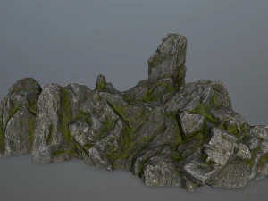 kaya kapısı 3D Model