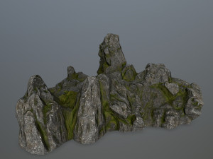 rock gate 3D 模型