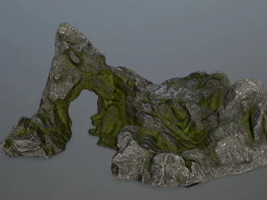 kaya kapısı 3D Model