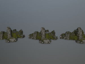 rock gate 3D 模型