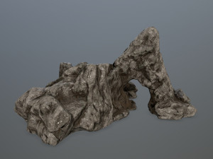rock gate Model 3D