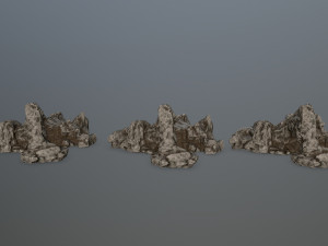 rock gate Model 3D