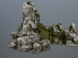 rock gate 3D Model