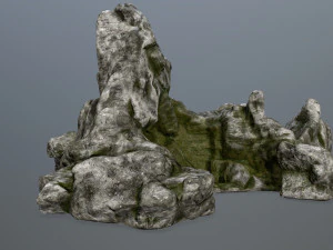 rock gate 3D Model