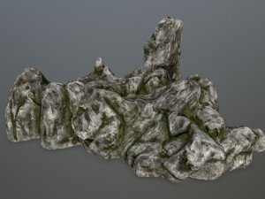 rock gate 3D Model