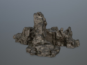 rock gate Modelo 3D