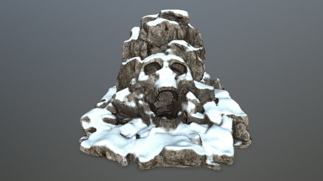 skull gate 3D Model .c4d .max .obj .3ds .fbx .stl .blend 