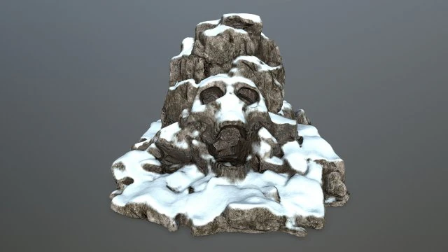 skull gate 3D Model .c4d .max .obj .3ds .fbx .stl .blend 