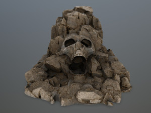 skull gate 3D Модель