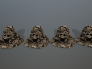 skull gate 3D Модель