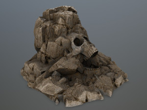 skull gate 3D Модель