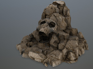 skull gate 3D Модель
