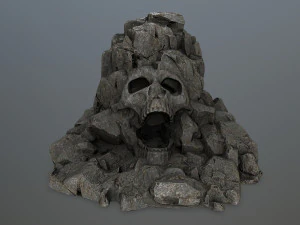 骷髅门 3D 模型