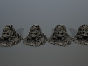 skull gate 3D Model