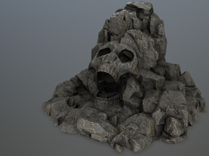 skull gate 3D Model