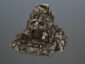 skull gate 3Dモデル