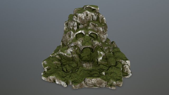 skull gate 3Dモデル .c4d .max .obj .3ds .fbx .stl .blend 
