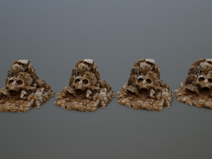 skull gate Model 3D