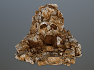skull gate 3Dモデル